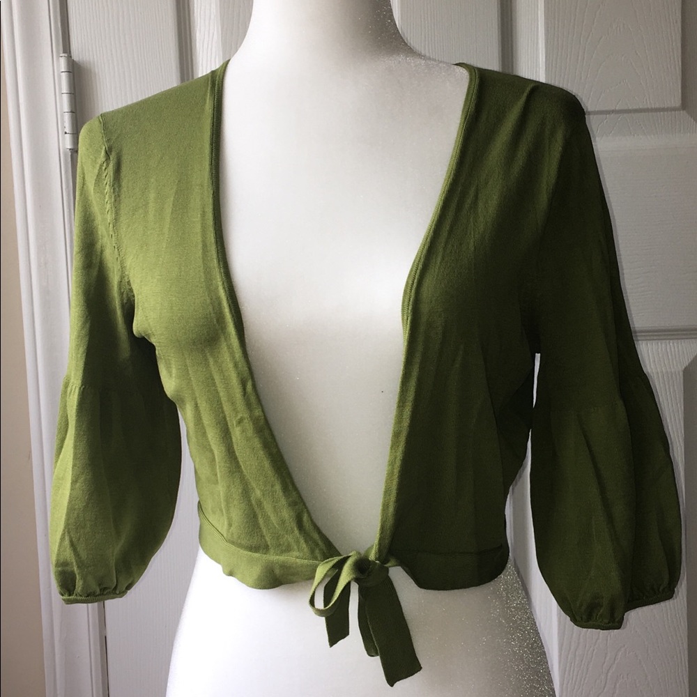 Green Cardigan